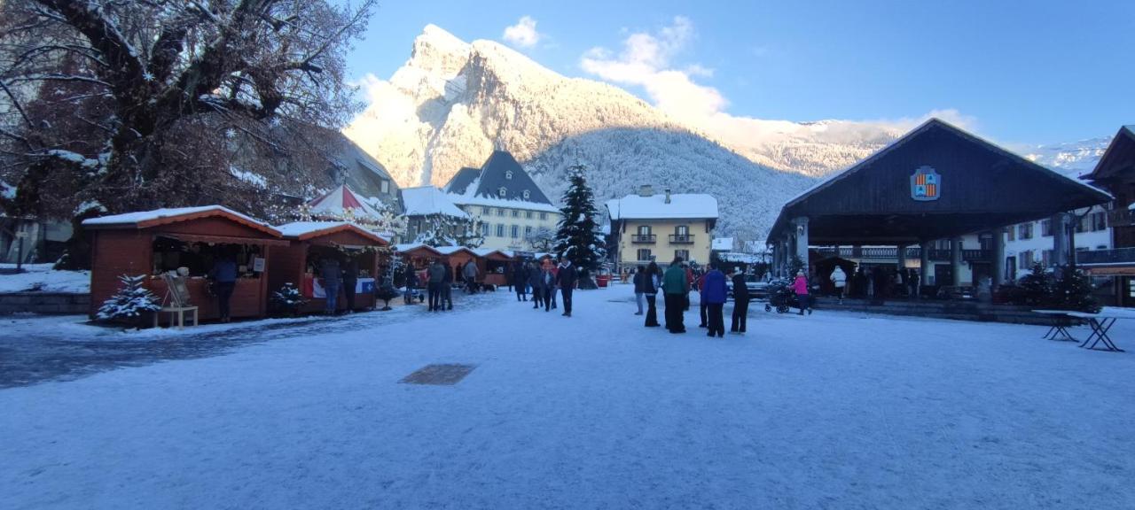 Apartmán Domaine Du Grand Tetras Samoëns Exteriér fotografie